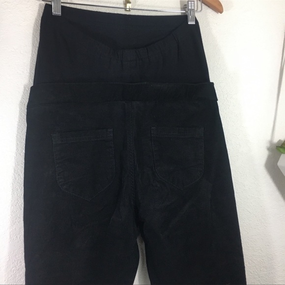 ASOS Maternity denim black corduroy skinny pants - Picture 5 of 5